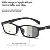 Multi Focal Photochromic Reading Glasses, Fashionable and Versatile, Anti Blue Light Glasses for Both Near and Far Use