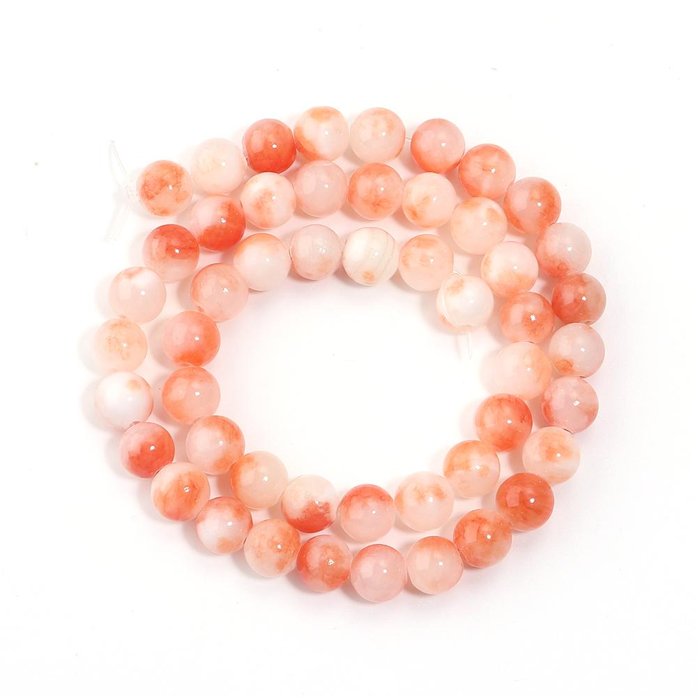 34-90pcs 4-12mm Persian Jade Stone Beads Natural Stone Loose Spacer Beads For Jewelry Making DIY Bracelet Necklace Accessories