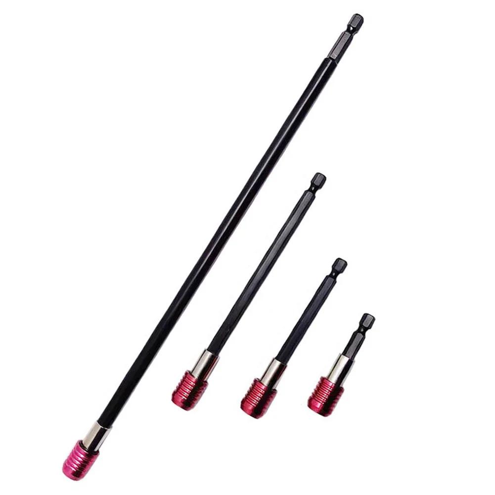 Screwdriver Attachment Strong Magnetized Bit Holder at a Practical Length of 14inches with an Extended Reach Option