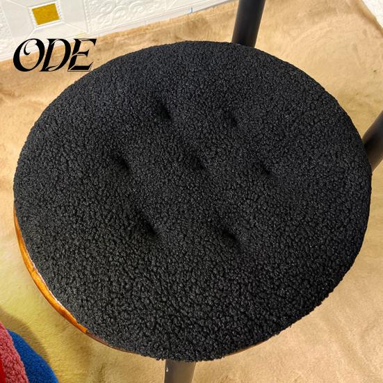 Futon Design Kissen Sitz Rund Pelzig Kurzer Plüsch Oberfläche Extra Dick Stuhl Boden Anti-Rutsch Einfarbige