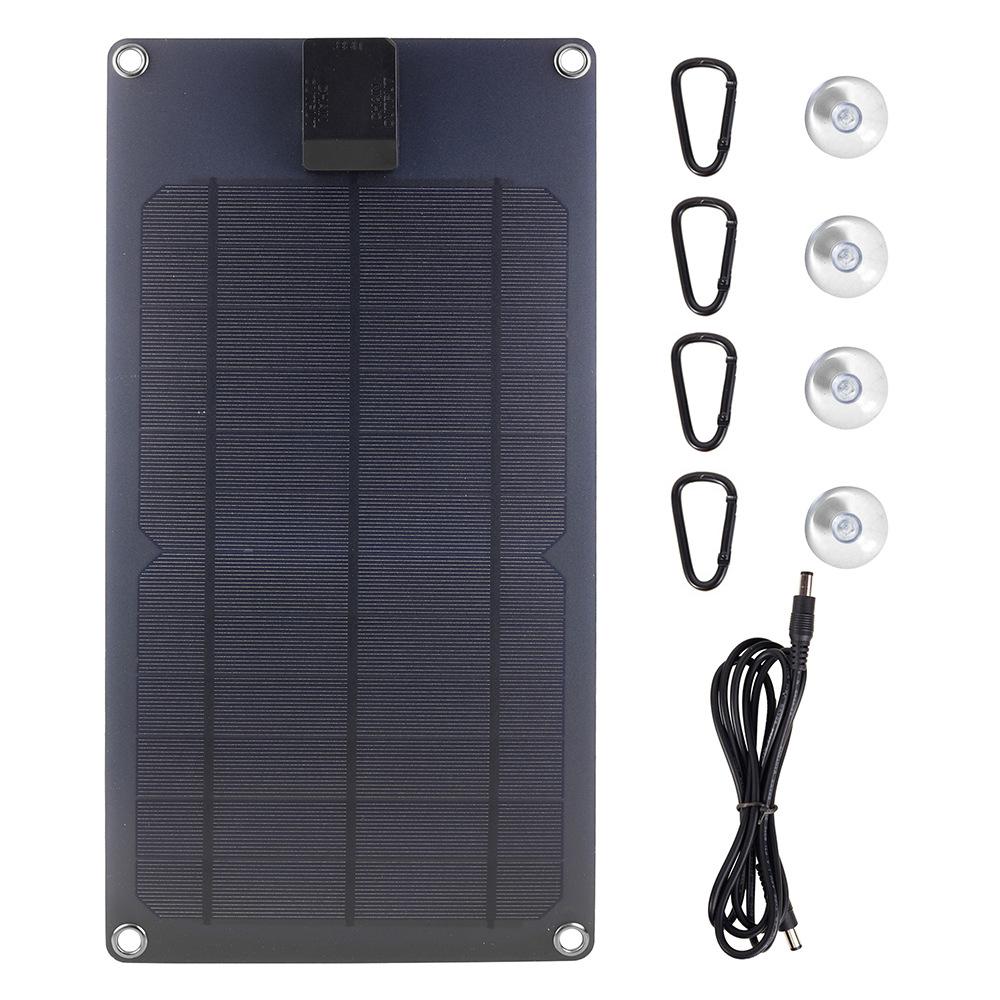 

GKM350-180B Solar Phone Charger Portable Solar Charging Panel for Outdoor Hiking/Fishing A