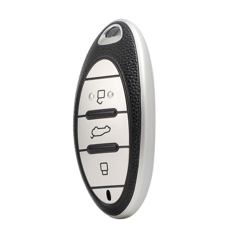 Bestune Car Key Cover for FAW T77, T99, B70, T55, T33 - Durable Remote Key Shell with Buckle