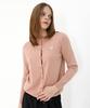 Demi Gnimonic Logo Wool Indie Pink Cardigan