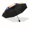 1pc Winnie and Friends Pattern Umbrella, Fashionable, Personalized, High-Value Folding Umbrella, a Must-Have for Summer, 8-Rib Durable Iron