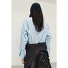 STUDIO TOMBOY Back Banding Stripe Long Sleeve Shirt 9105321087ar 