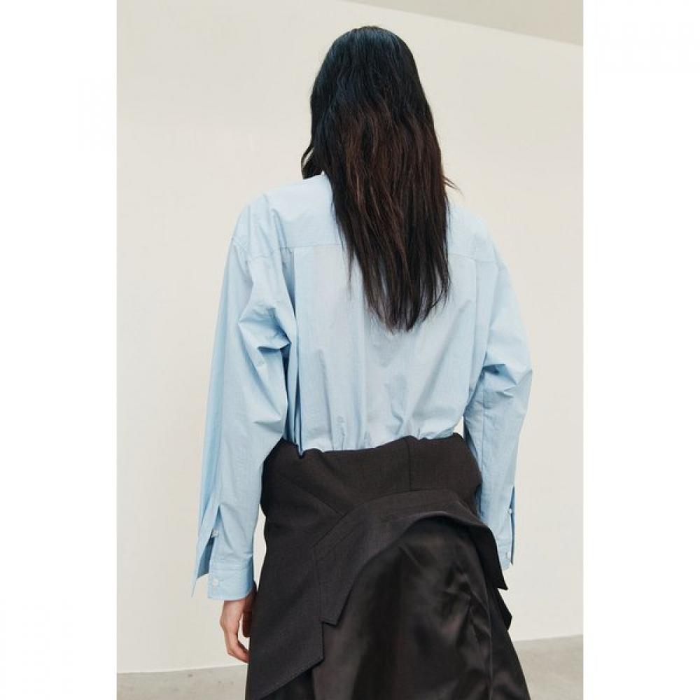STUDIO TOMBOY Back Banding Stripe Long Sleeve Shirt 9105321087ar 