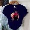 Woman Clothing Graphic T Shirts Womens Lovely Pattern Tshirt for Female Fashion Tops 2024 Funny T Shirts Youthful Woman Clothes