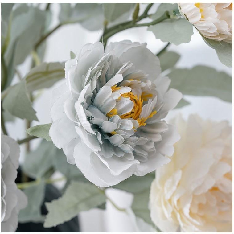 Peony Macaron Artificial Flower Home Decoration Wedding Celebration Holding Flowers Guiding Flower Walls Fake Flowers Shooting Props