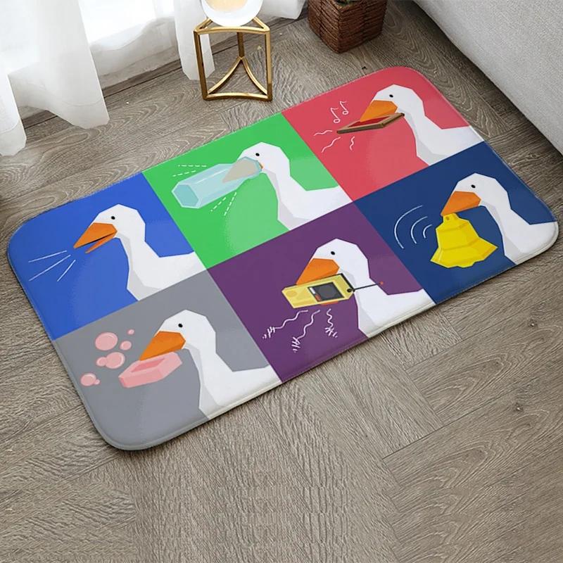 Hippity Hoppity Get Off My Property Retro Welcome Rugs Kitchen Front Door Mats Living Room Bedroom Entry Doormat Non-slip Mat