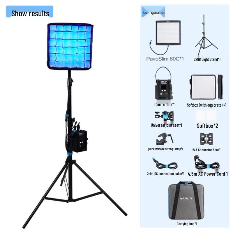 NANLITE PavoSlim RGB LED Panel Light