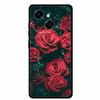 For Tecno Spark 40C Case Soft Black TPU Silicone Back Shockproof Cover for Tecno Spark40C 40 C Case Pop 10 Pro Butterfly Funda