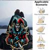 1pc Jester Knight Blanket, Lightweight Flannel Throw Blanket for Sofa, Bed, Travel, Camping, Living Room, Office, Couch, Chair, and Bed