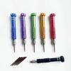 5-in-1 Screwdriver Set for Apple Phones - Reddish Aluminum Alloy Handle with S2 Bits