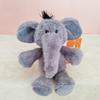 Plush Forest Animal Dolls: Lion, Elephant, Tiger, Monkey, and Deer - Children's Toys