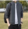 Men's Plus Size Fleece Jacket - Thick Stand Collar, Casual Autumn/Winter Outdoor Sports