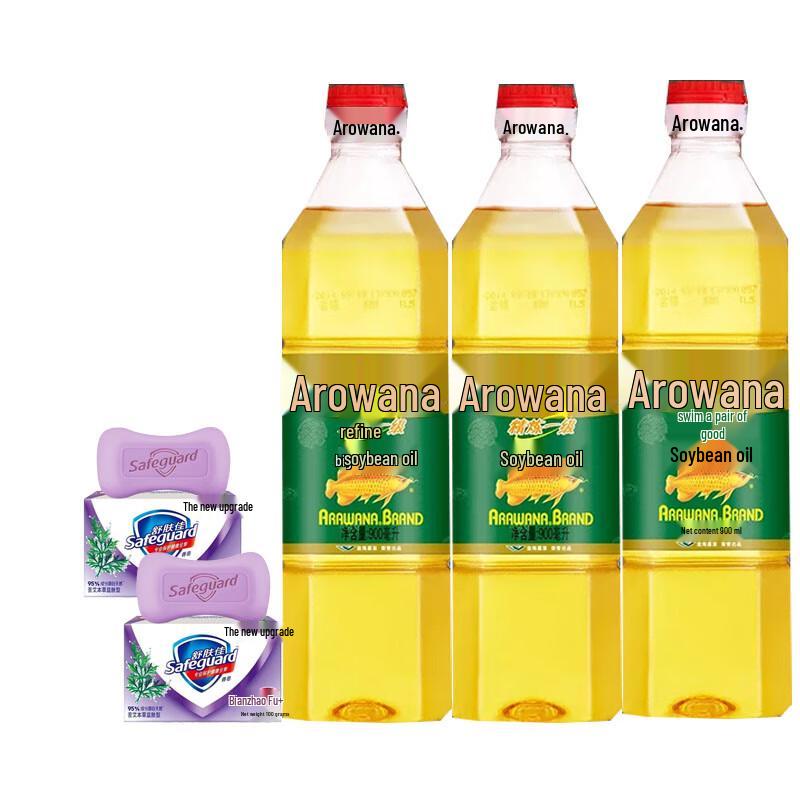 Комбо: Травяное мыло Safeguard и соевое масло Арована