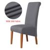 High Back &Universal High Elasticity Chair Cover Jacquard M Xl Size Chair Covers Dining Room Kitchen Office Home Corn Flannel