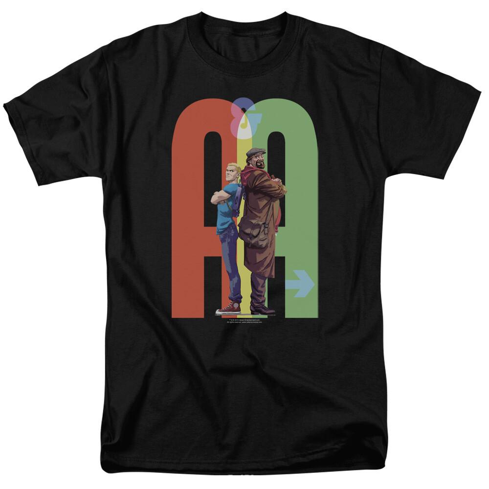 Archer Armstrong Back To Back T Shirt Licensed Comic Book Tee Black S