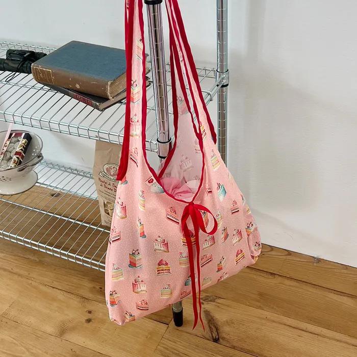 cake ribbon eco bag (2colors)