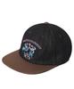 KIRSH Witty Bunny Graphic Denim Ball Cap [Blue]