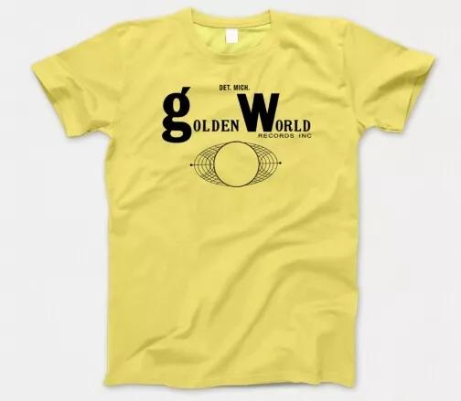 Golden World Records T Shirt 762 Music 1960s Mirwood Okeh Ric-Tic Northern Soul