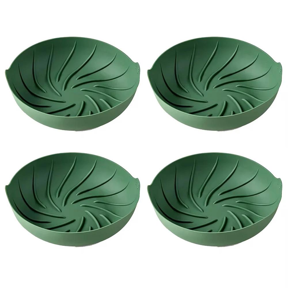 

4pcs Silicone Round Cake Molds Set Reusable Easy to Demold Square Cake Mold Home DIY Baking Bread Mold Kitchen Baking Tools