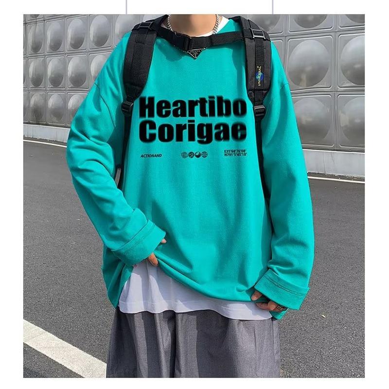 

Мужские футболки с буквенным графическим принтом, модные брендовые футболки для мужчин, футболки больших размеров, мужская одежда, повседневная мужская футболка, летняя корейская ретро 5XL озеро синий