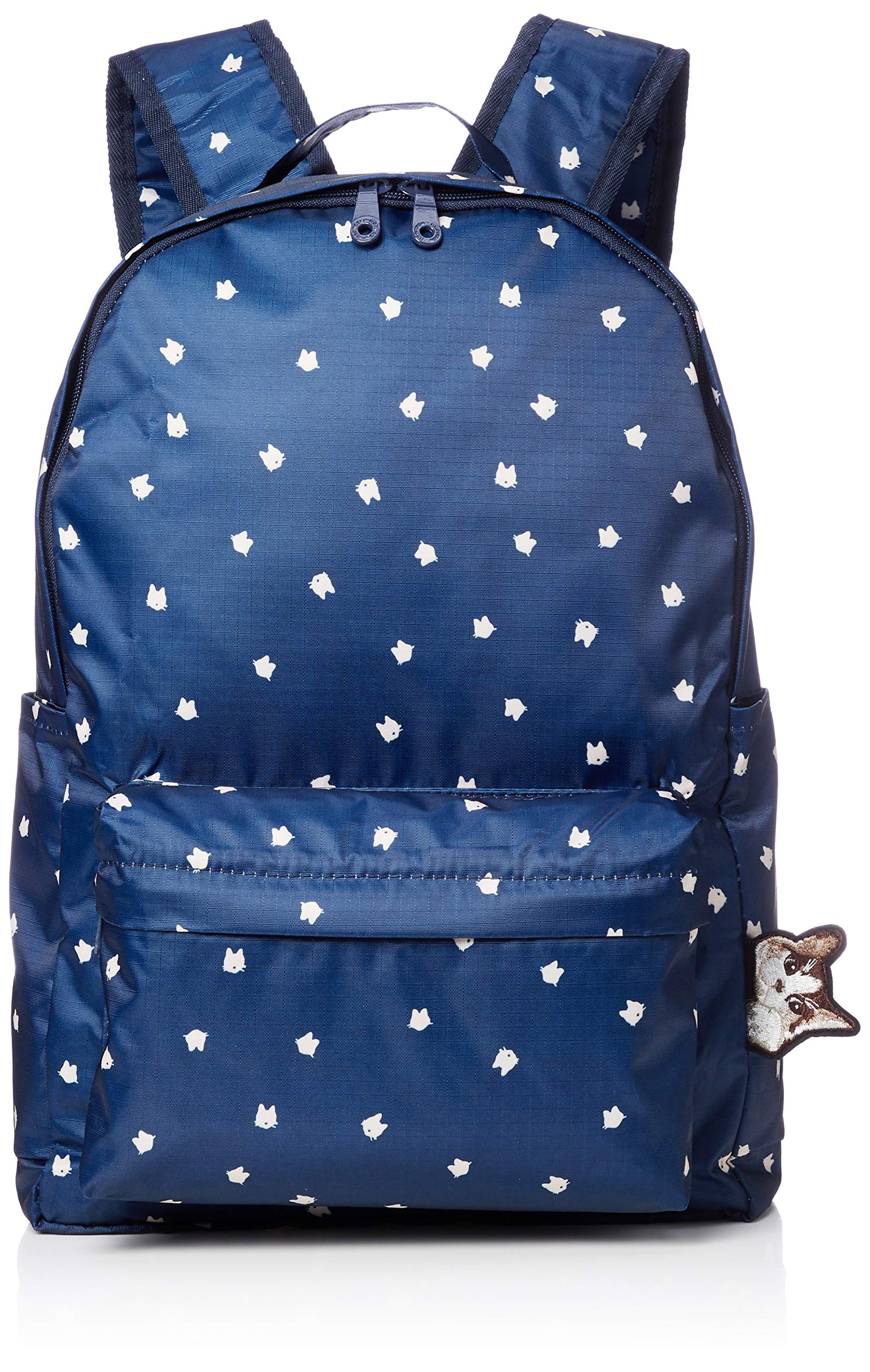 

rich pattern HAP0112 401 Hide and Seek Cat Navy [Hapitas] Backpack, carry-on possible,