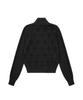 AAKAM Cross Boucle Knit Zip-Up (Black)