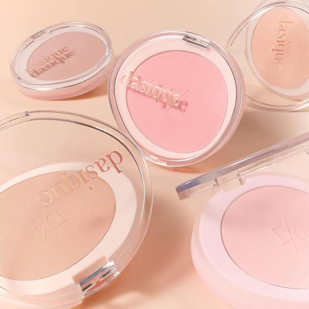 DASIQUE Cheek Blusher Warm Tone Cool Tone Soft Blur 2-Piece Set 01 Pitch View