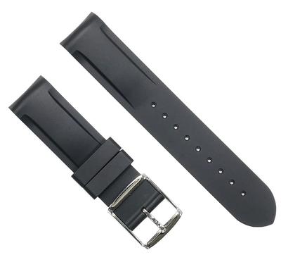 Swatch x Omega Exklusivt Gummiband med Spänne (Svart)