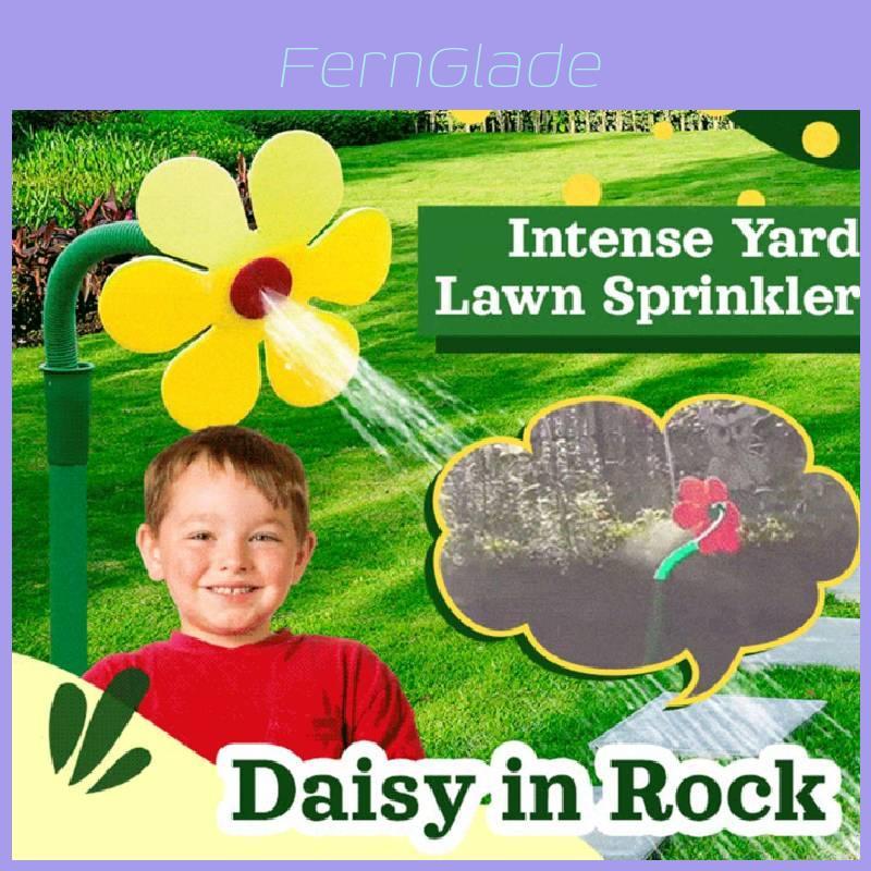 Daisy Sprinkler Head With Rotating Nozzle For Garden Watering And Childrens Play