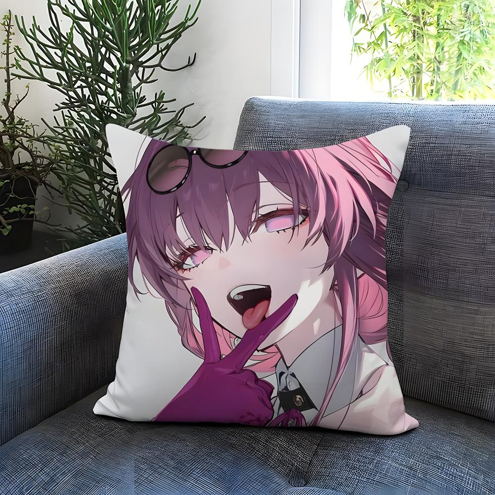 

H-HHonkai S-SStar RailS Cushion Cover Comfortable Reversible Pillow Cover Ideal for Car Sofa Bedroom & Beyond 30cmx30cm