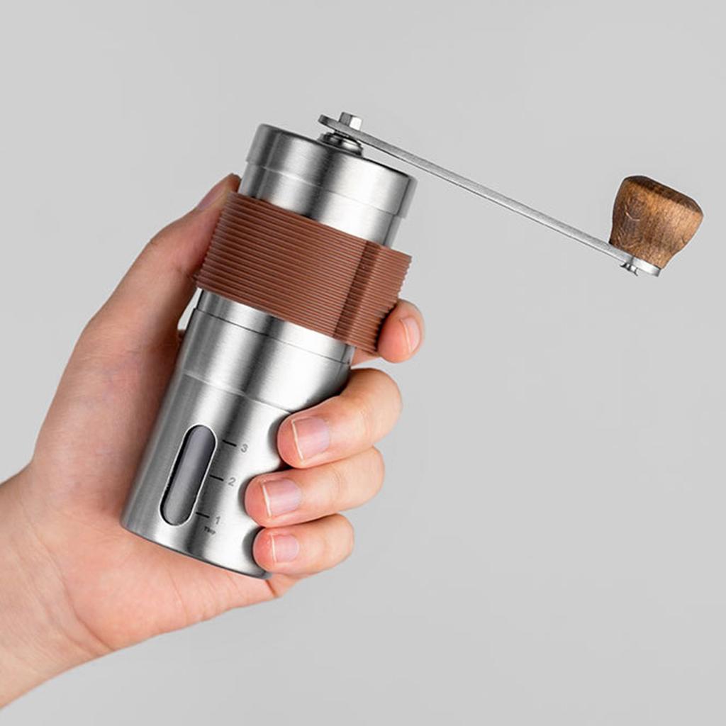 2 Stück Manuelle Kaffeebohnenmühlen Handkurbelmühle Mahlen Silikonhülle Haushalt Manuelle Kaffeemaschine Zubehör