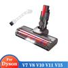 Roller Brush Head Replacement for Dyson V15 V7 V8 V10 V11 Cordless Vacuum Cleaner with LED Headlight and Flexible Roller
