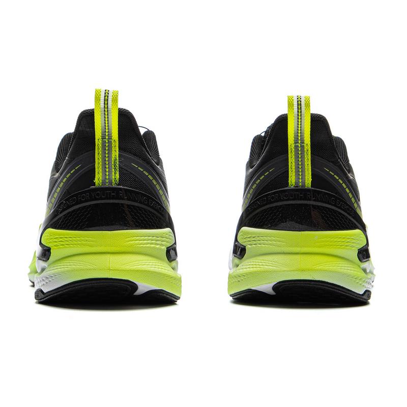 Li Ning Kids PU Versatile Comfortable Non-Slip Wear-Resistant Low-Top Running Shoes Kids sneaker YKFV040-1