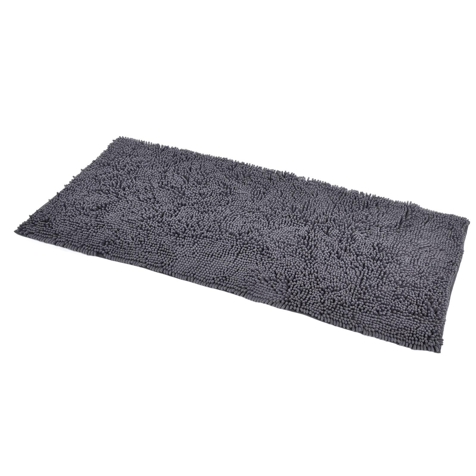 Tapis de Salle de Bain Doux Antidérapant Séchage Rapide Absorbant 50 X 120cm Polyester Tapis de Baignoire avec Large Application Convient pour Buanderie Table de Cuisine i