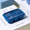 1pc-Ice Making Mold Household Silicone Ice Lattice with Lid Refrigerator Ice Making Box