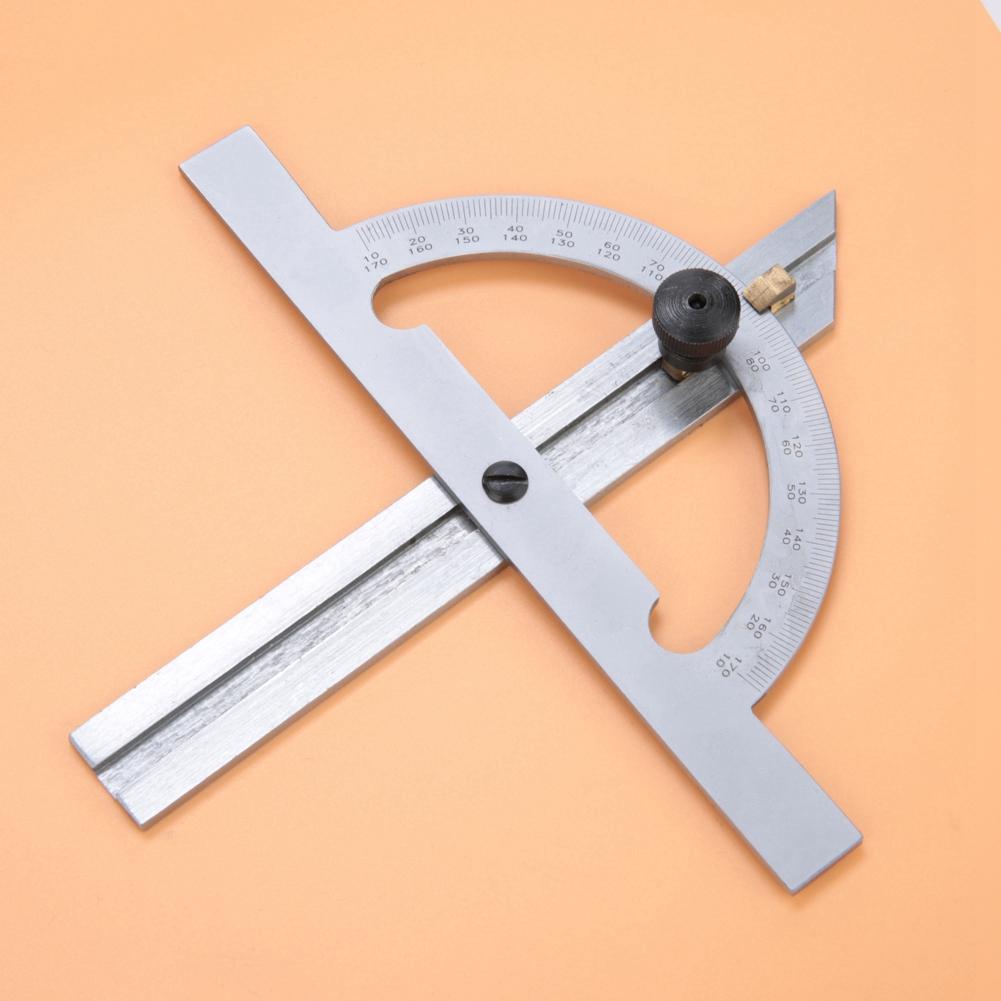 100x150mm Carbon Steel Adjustable Protractor Angle Ruler Tool Measuring & Gauging Tool