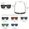 2PCS Polarized Sunglasses Brand Designer Vintage Sunglasses Man Fashionable Driving Sun Glasses Eyewear