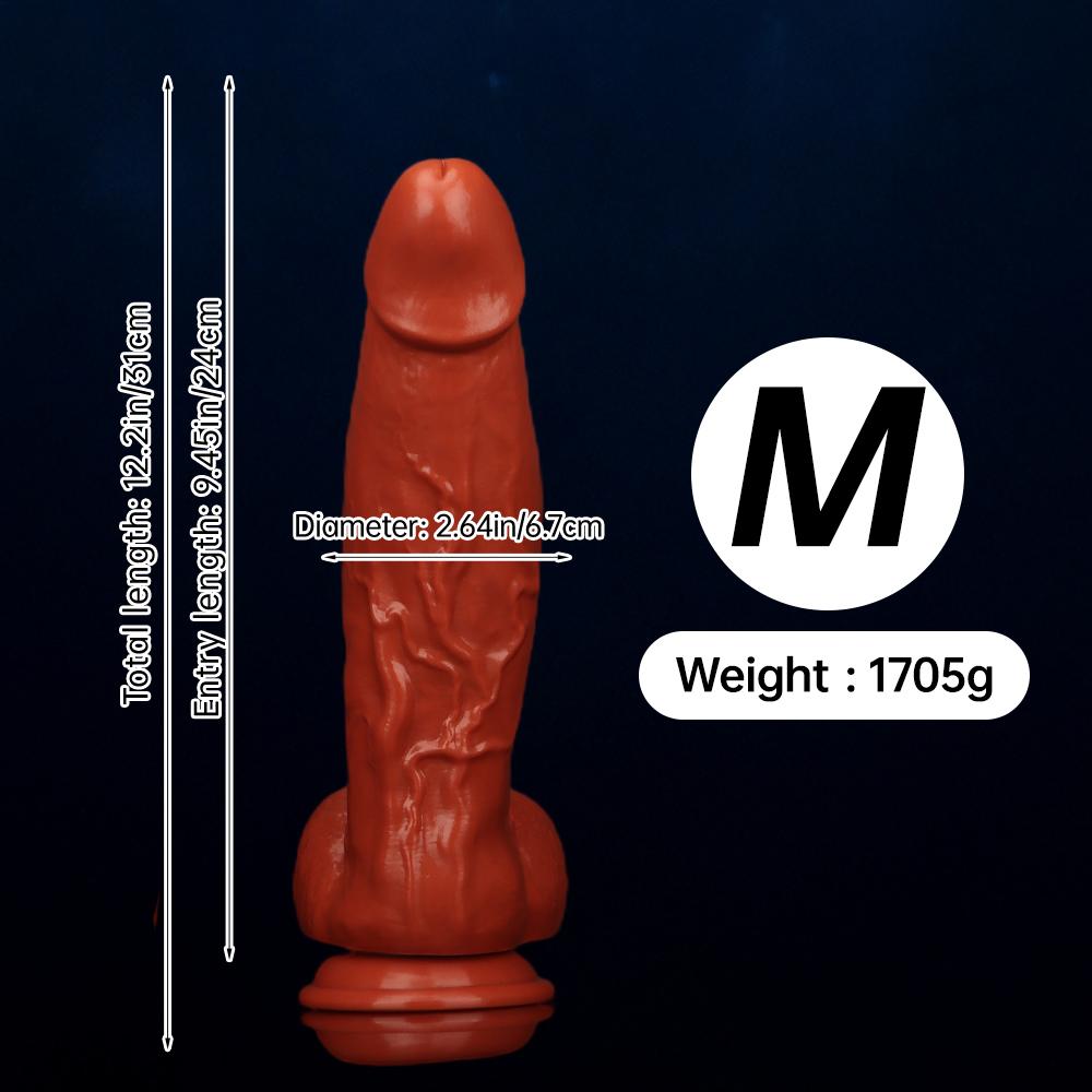 PVC Large Dildo Butt Plug with Suction Cup Threaded Anal Beads Anal Dildo Fisting Realistic Penis