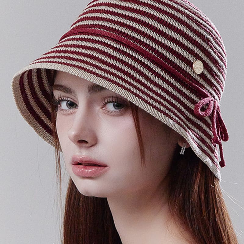 

Шарми Айрин красная полоска-ведро Red