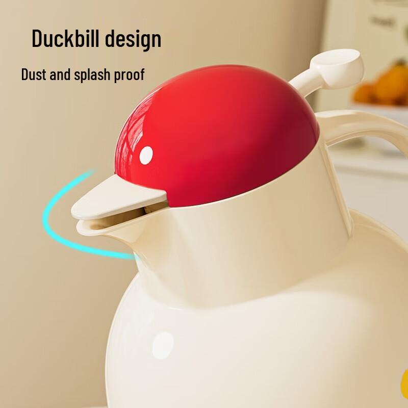 JEKO&JEKO Polka Dot Cat 1.7L Home Thermos Kettle