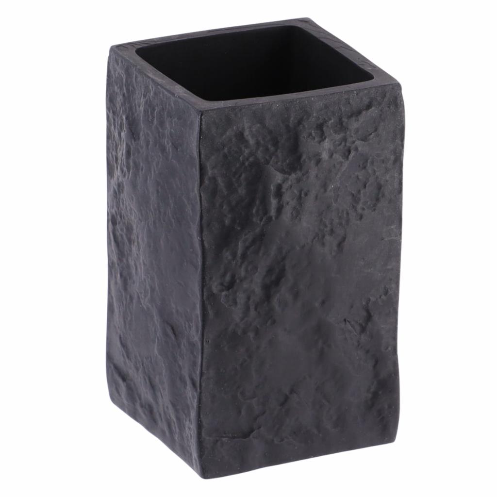 Matty Black Bathroom Mug