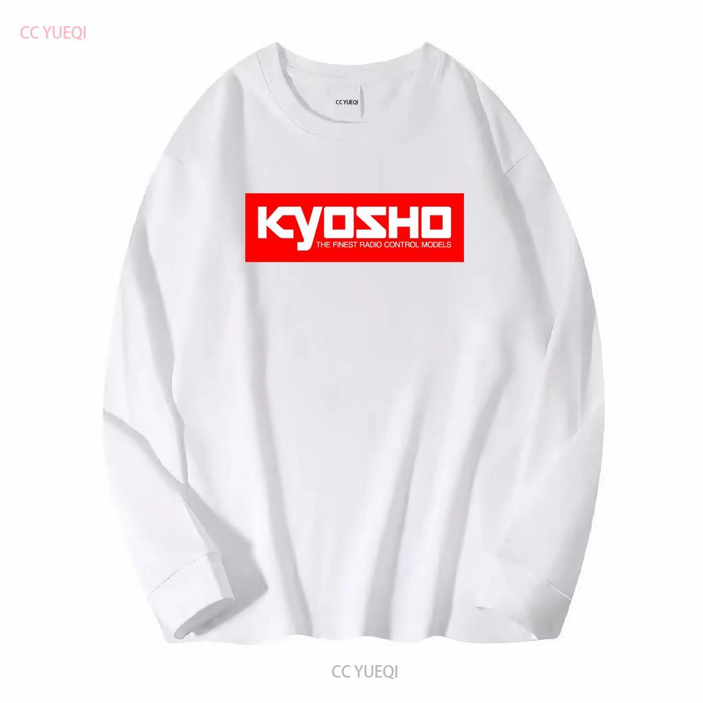 New Item Kyosho RC Remote Control Logo Mens Black T Shirt Size S 5XL Vintage Washed Fashion Soft Casual Graphic