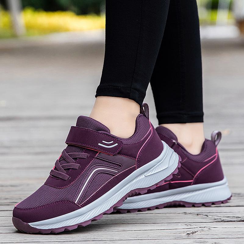 2025 Summer New Elderly Shoes Women's Shoes Mother Shoes Middle-aged and Elderly Father Shoes Men's Shoes Sports Velcro Casual Shoes