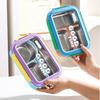 Food Grade 304 Stainless Steel Compartment Lunch Box Sealed Insulated Bento Box with Tableware for Students Office Workers