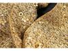 European & American Women's Sequin Stand-up Collar Jacket - Autumn/Winter 2025 Fashion, Solid Color, Short Casual Style