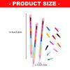 12Pcs Building Blocks Pen Crayon Building Blocks Crayon Oil Painting Drawing