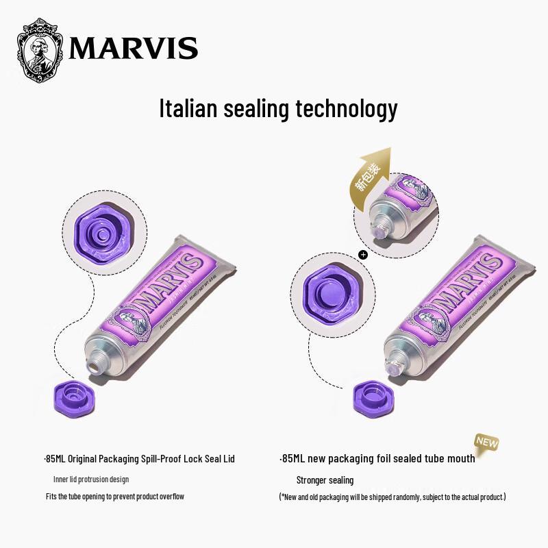 MARVIS Silver Whitening Mint Toothpaste 2-Pack